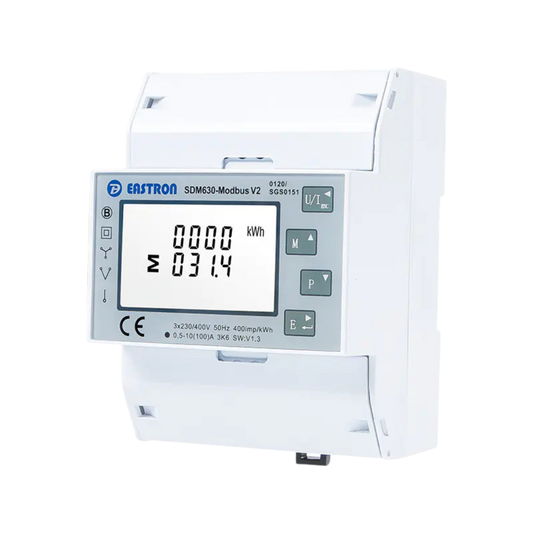 Eastron SDM630 Modbus V2 3 fázis/100A fogyasztásmérő