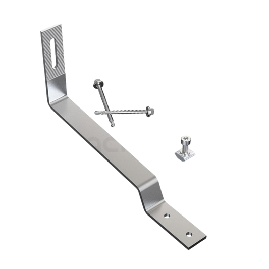 MountKit by ERK hódfarkú tetőkampó sínhez - oldalról szerelhető