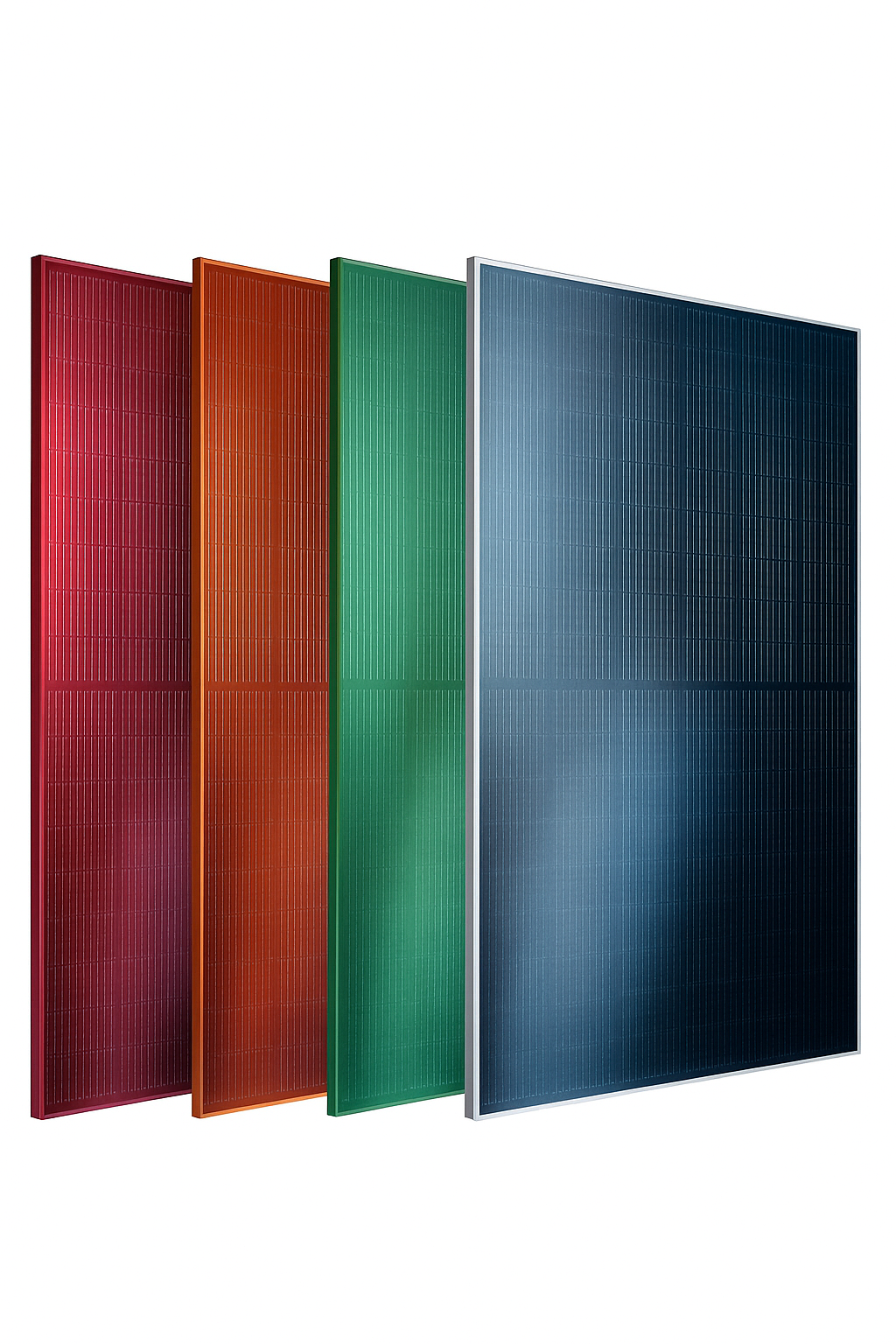 FuturaSun Silk® Color Solar panel | napelemek 4 féle színben