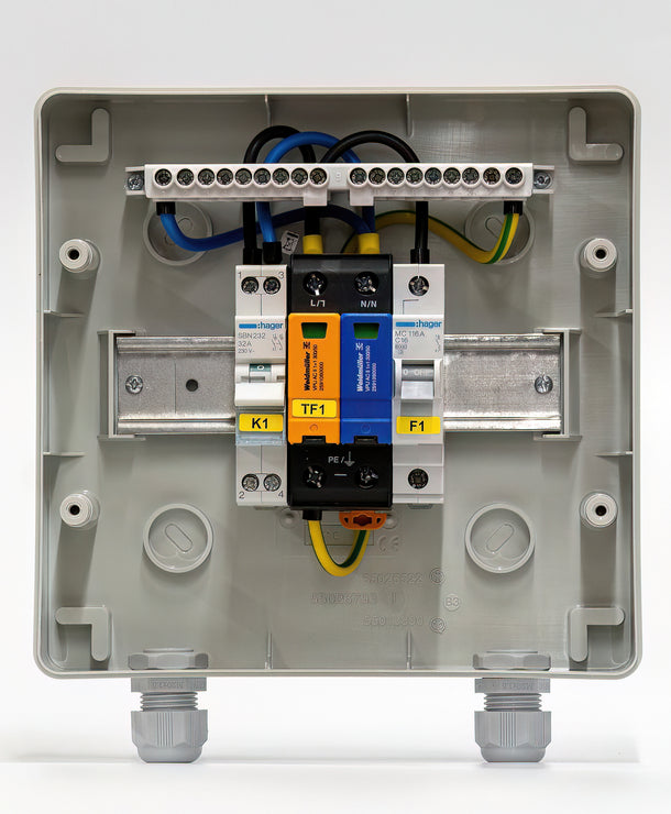 AC 1 fázisú védelmi dobozok
