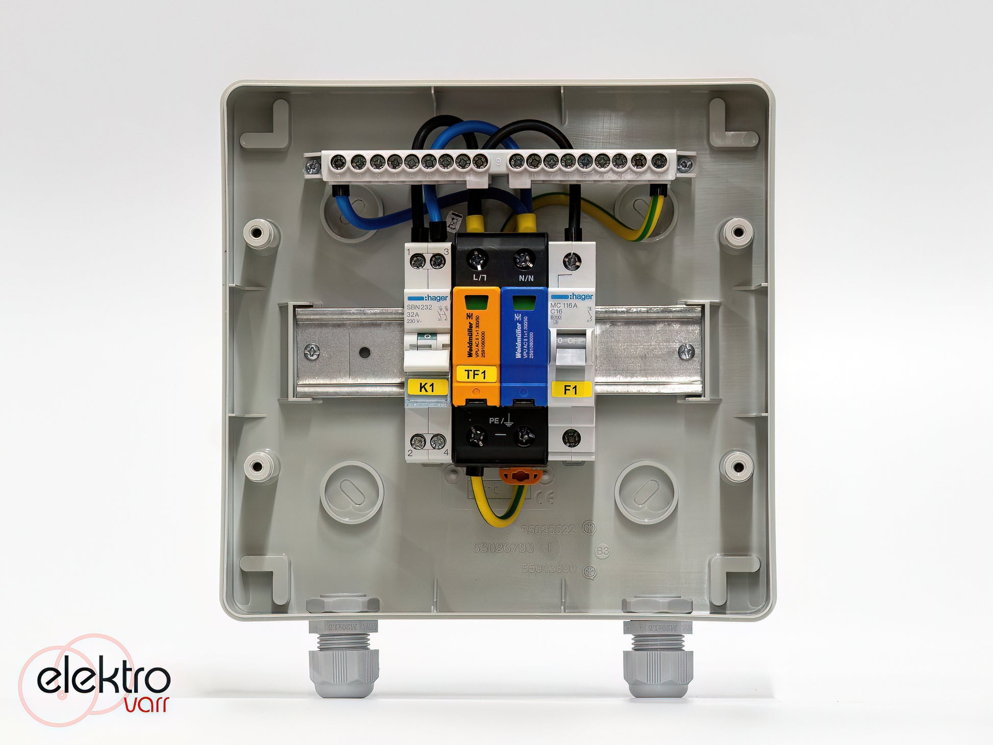 AC 1 fázisú védelmi dobozok