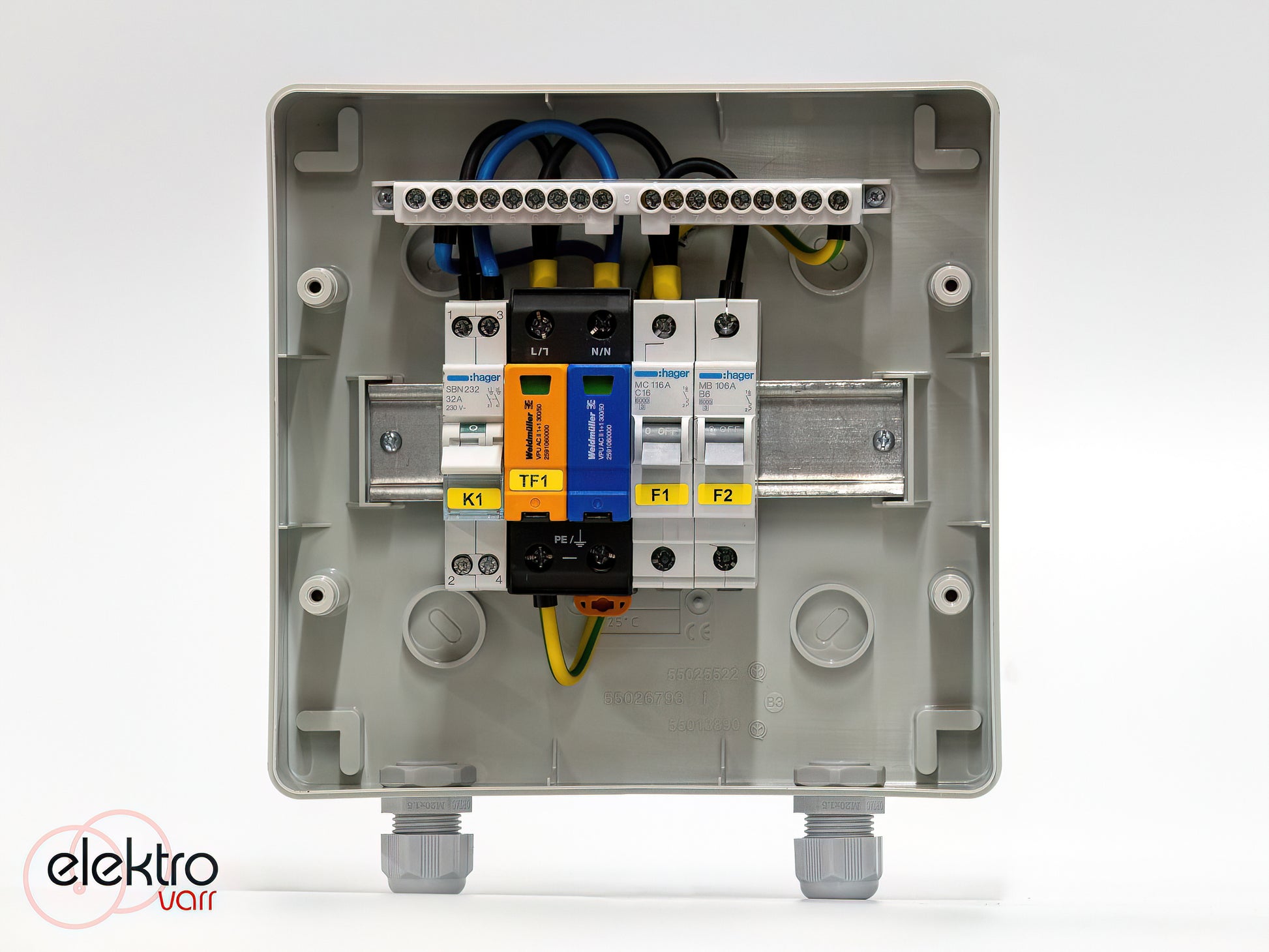 AC 1 fázisú védelmi dobozok