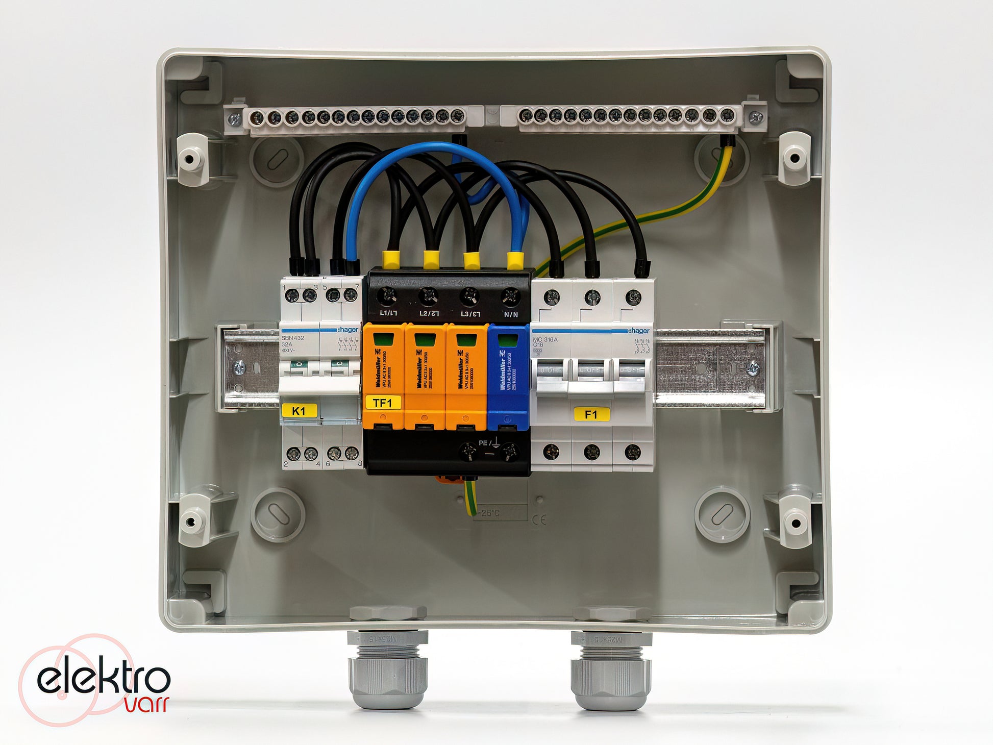 AC 3 fázisú védelmi dobozok