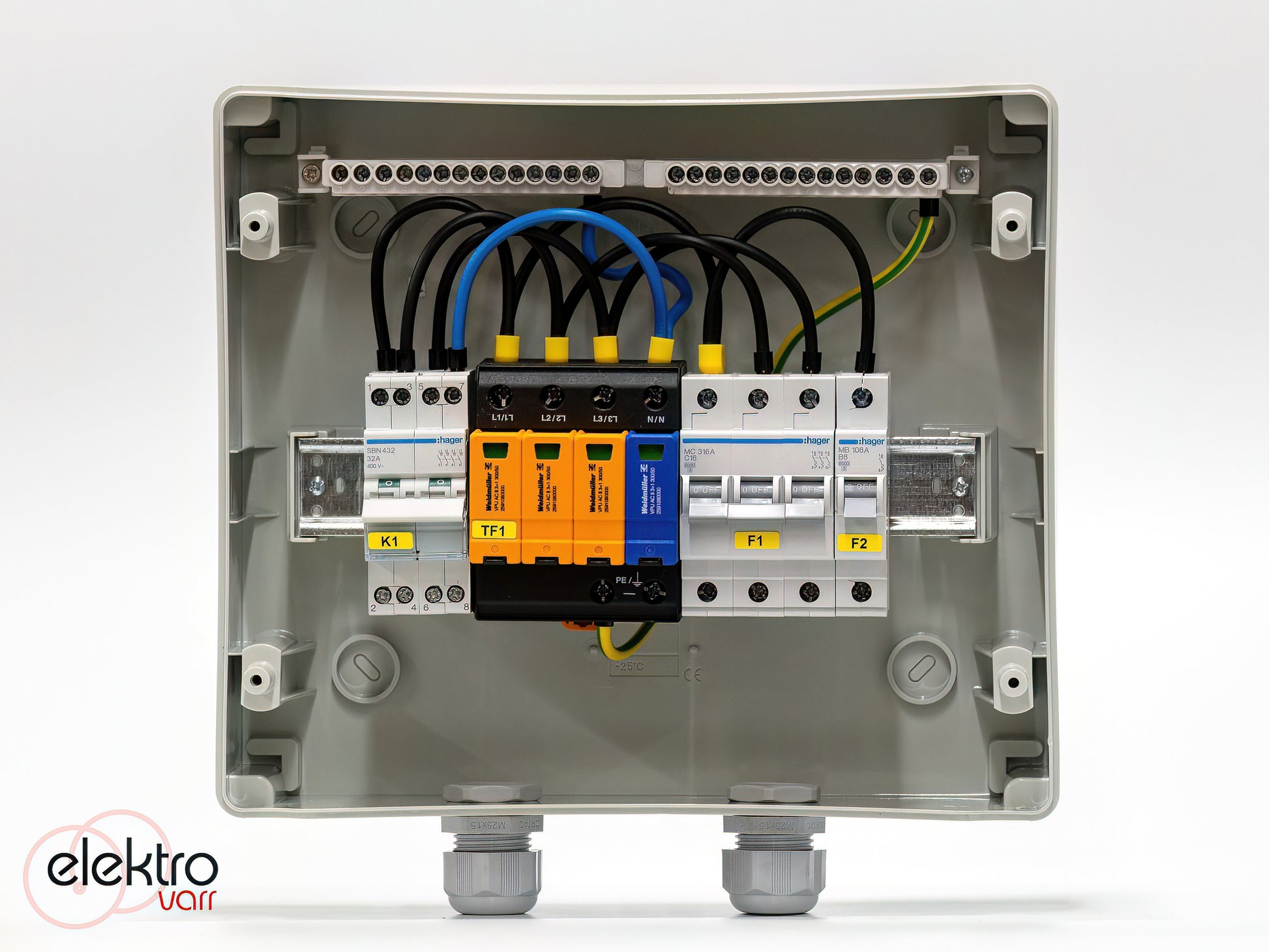 AC 3 fázisú védelmi dobozok