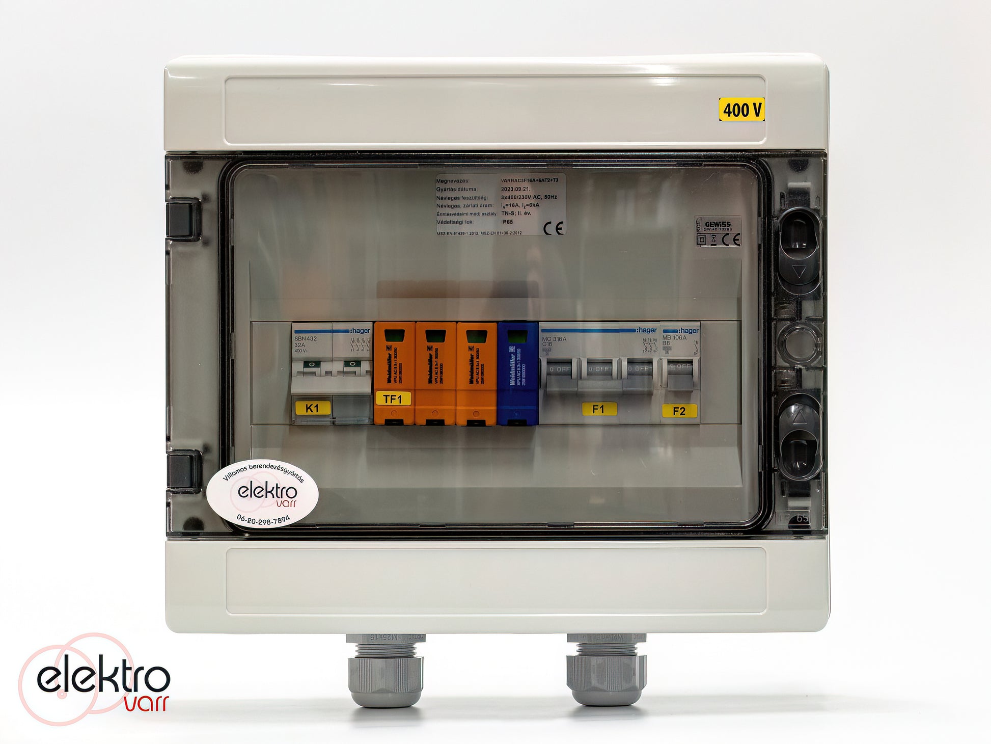 AC 3 fázisú védelmi dobozok