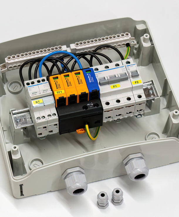 AC 3 fázisú védelmi dobozok