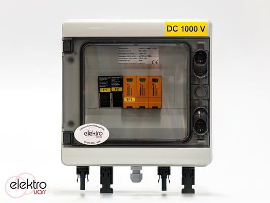 DC oldali 1 string - 1 munkapont védelmi dobozok